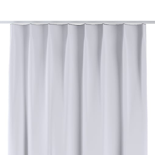 Zasłona na haczykach flex pojedynczych 130x260 stalowa biel