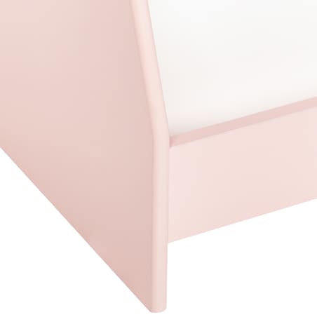 Regał na książki 4 półki LILOET 70 cm Pastelowy róż