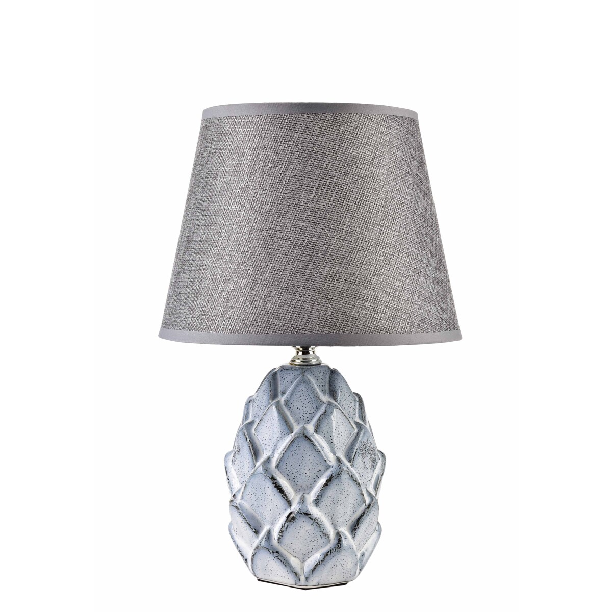 LETI GREY Lampa stołowa 10x10x30cm