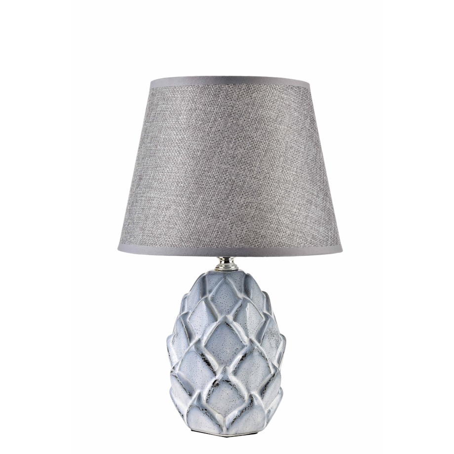 LETI GREY Lampa stołowa 10x10x30cm