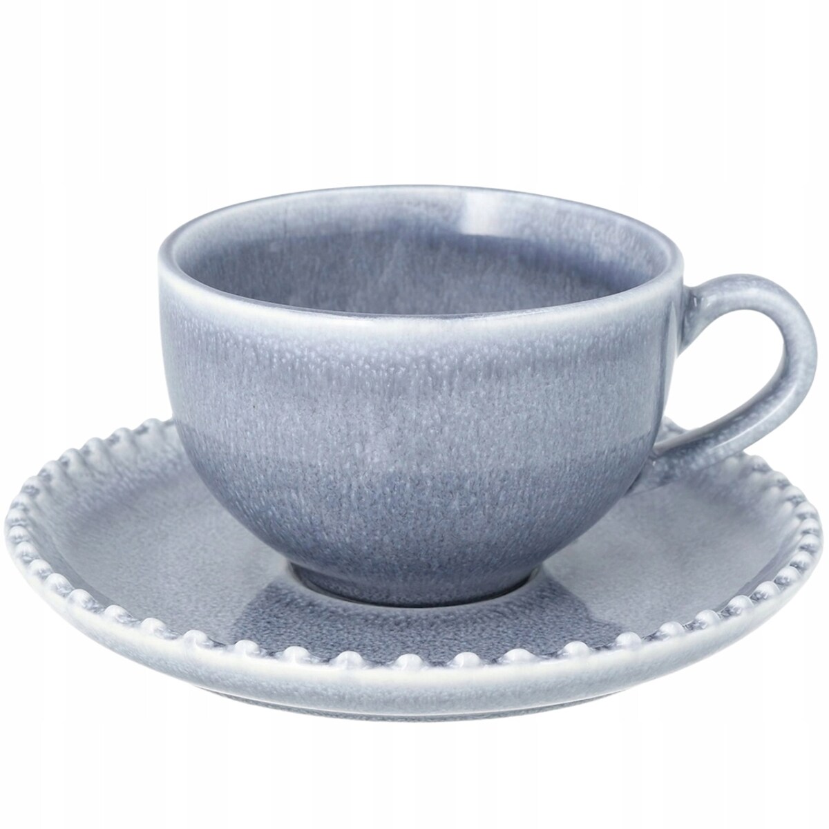FILIŻANKA ZE SPODKIEM KUBEK DO KAWY HERBATY ESPRESSO 200ml CERAMICZNA