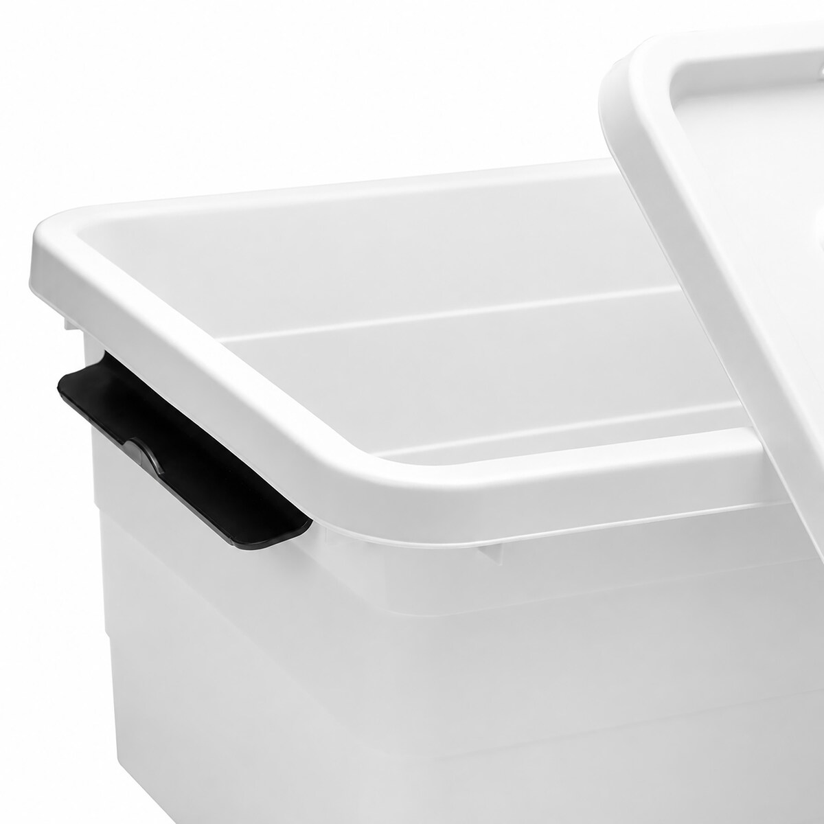 Pojemnik Plastikowy Pudełko 15 L Do Przechowywania Jasnoszare
