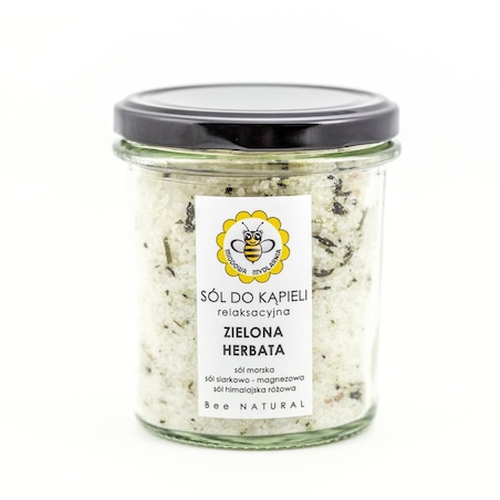 sól do kąpieli ZIELONA HERBATA