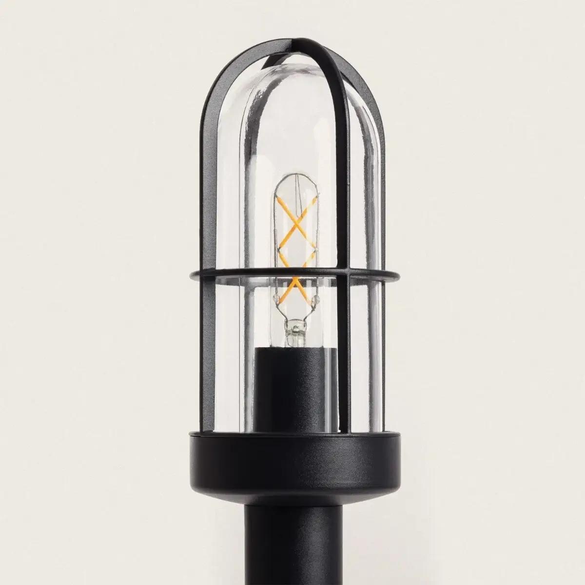 Stojąca lampa ogrodowa Gardena Clasica ABR-LOS1-E27 Abruzzo IP44 czarny