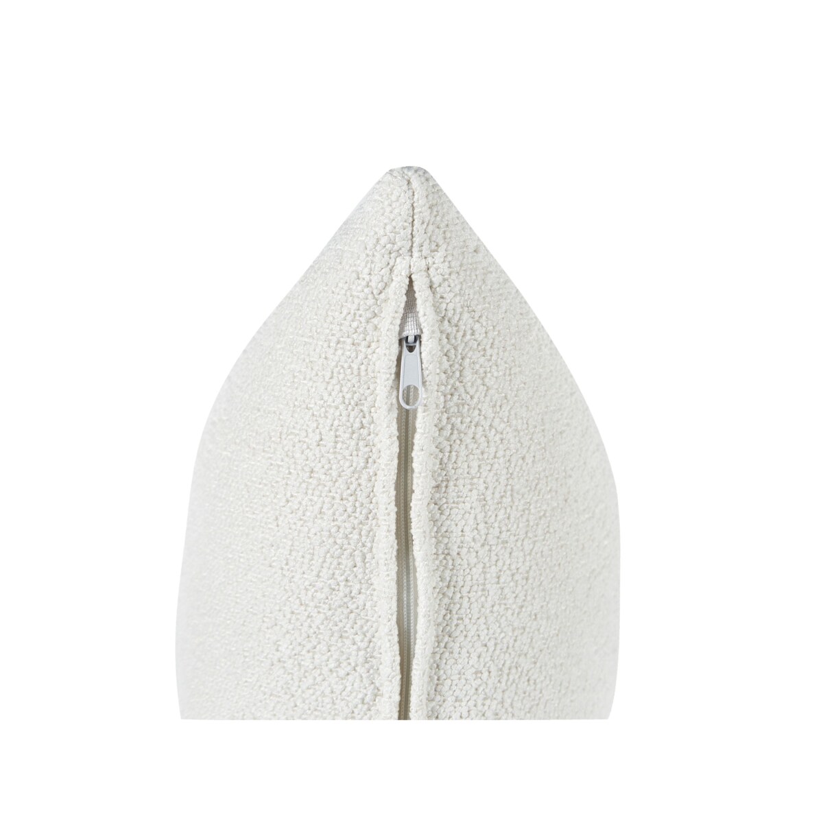 Sofa narożna lewostronna HOLT Boucle Biały Lewostronny