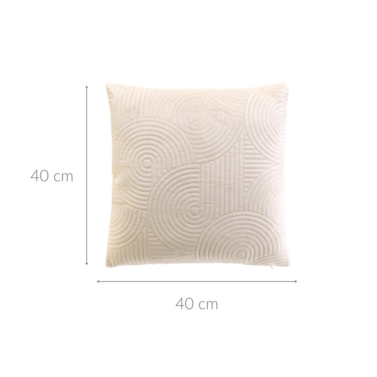 Poduszka z dekoracyjną poszewką, 40 x 40 cm