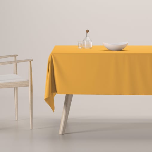 Obrus prostokątny 130 x 160 cm miodowy
