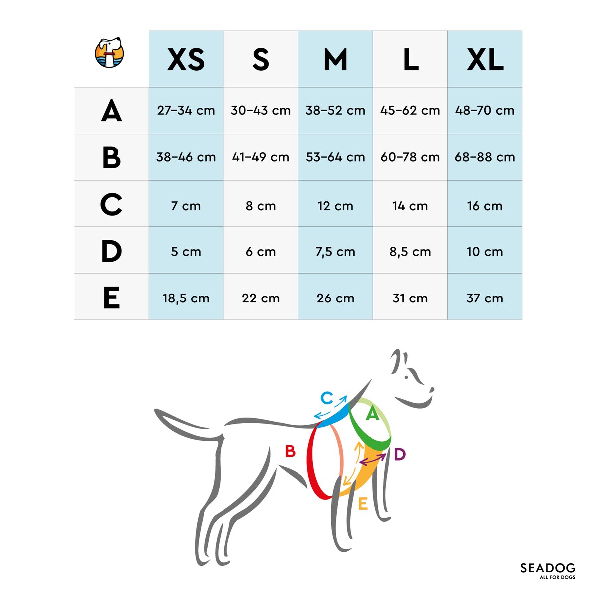 Zestaw: szelki bezuciskowe, smycz i saszetka na kupoworki, rozmiar L