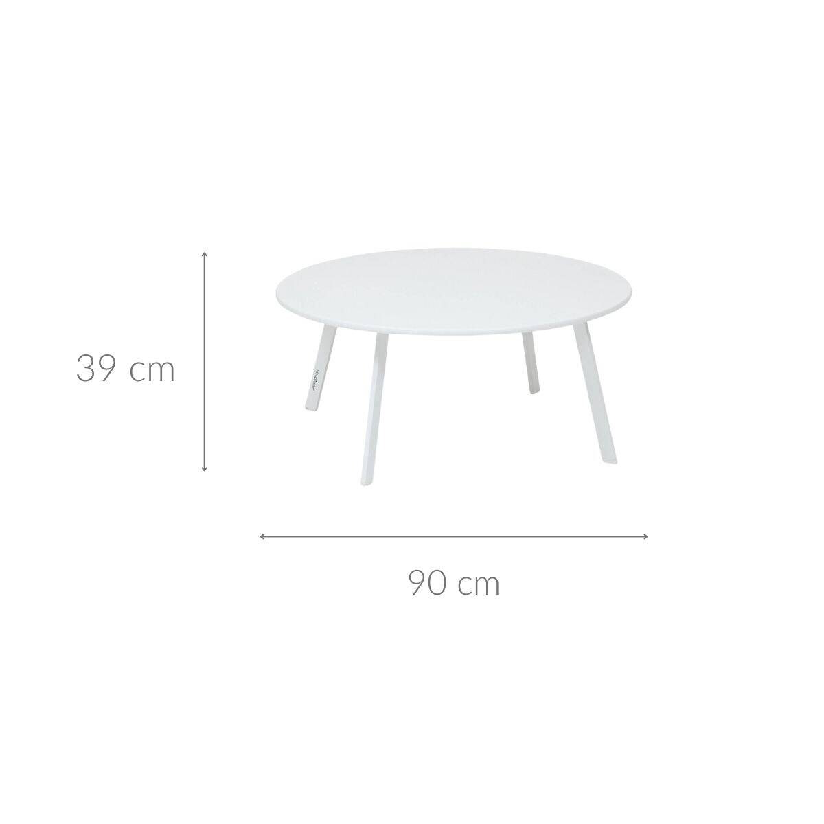 Stolik ogrodowy metalowy SAONA, Ø 90 cm