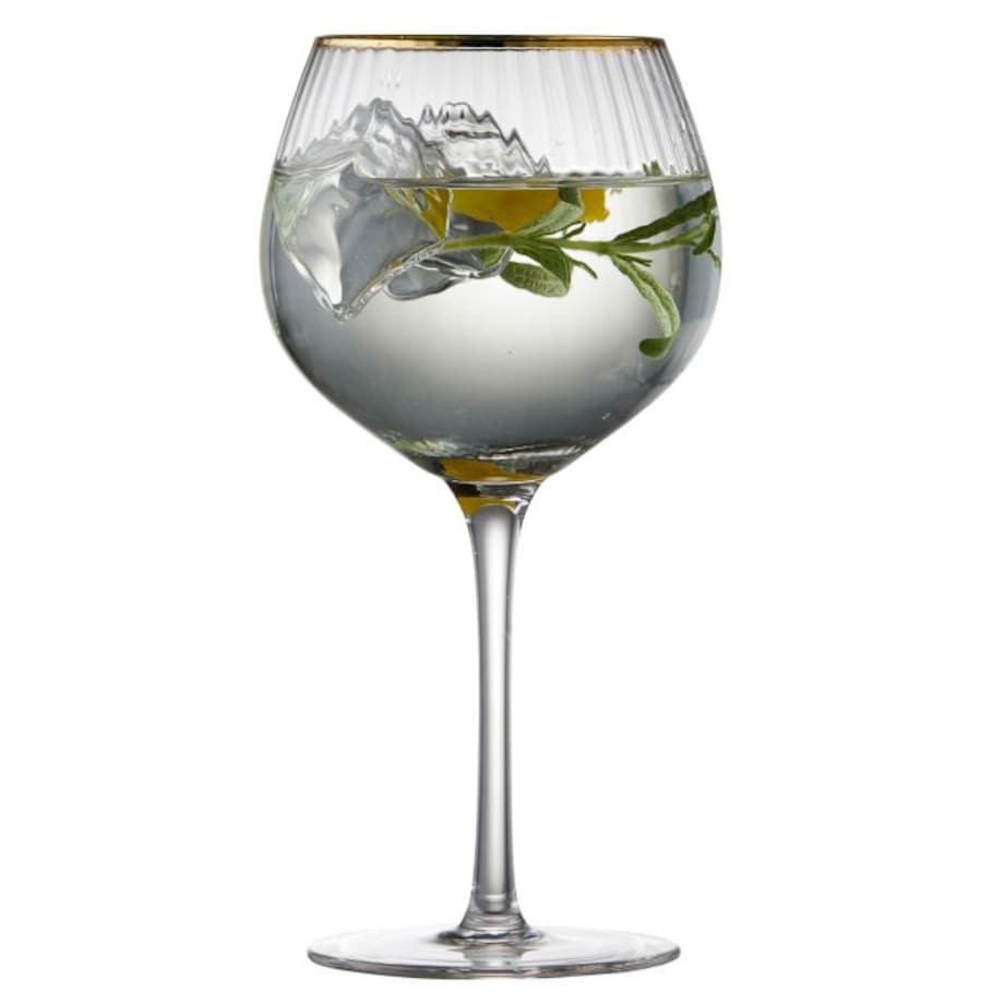 Kieliszki do ginu Palermo 570 ml 4 sztuki złote 12061