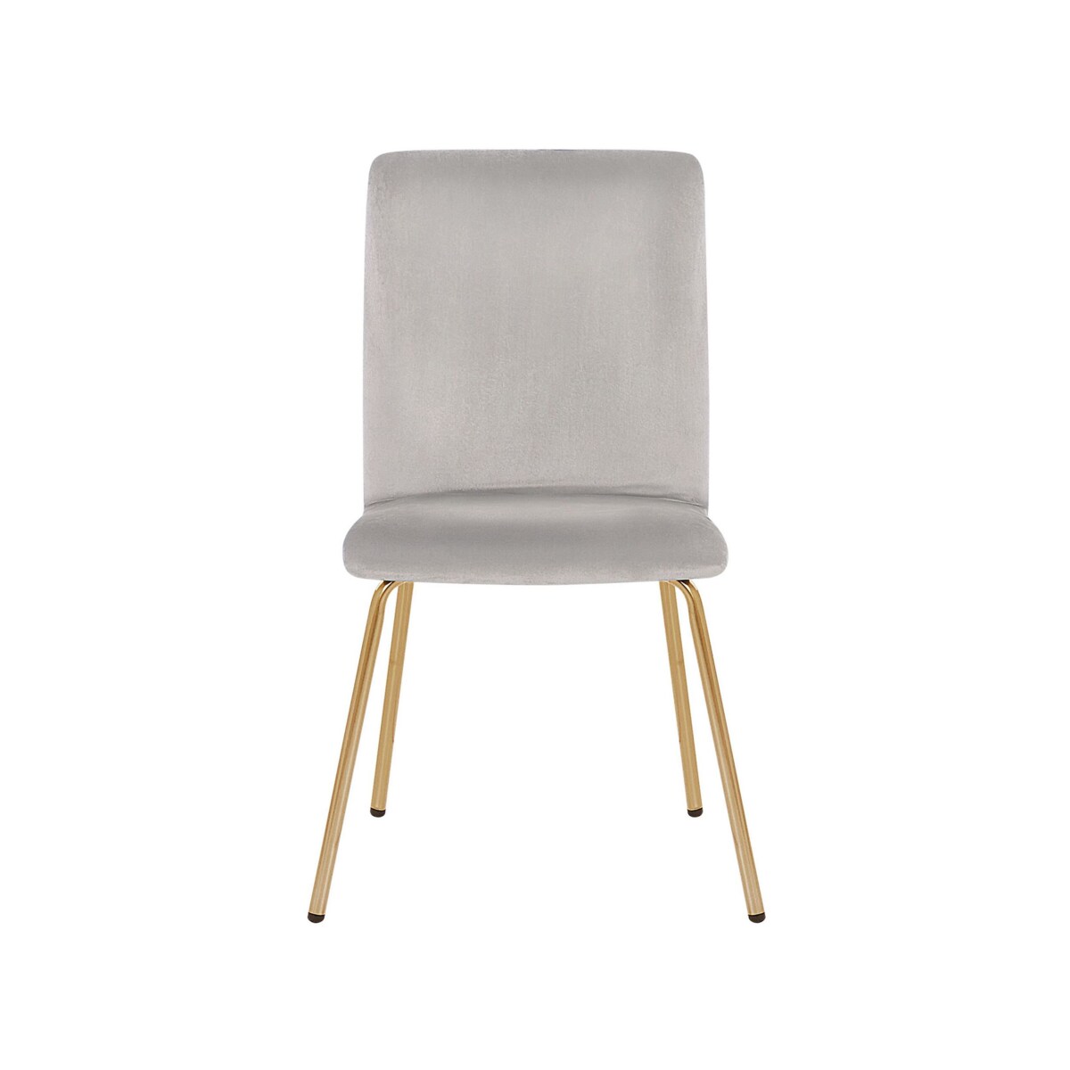 Zestaw 2 krzeseł do jadalni szary RUBIO