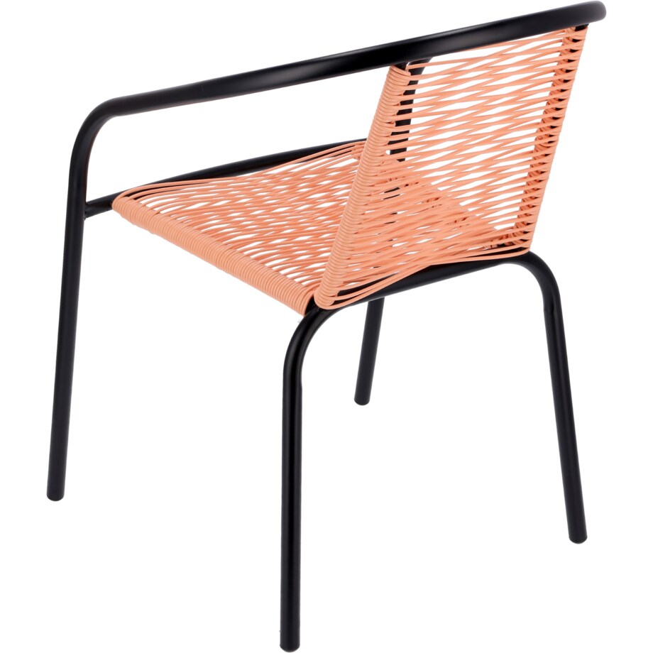 4 X Fotel Bistro Sznurkowy Wygodne Krzesło Ogrodowe Na Balkon Do Ogrodu