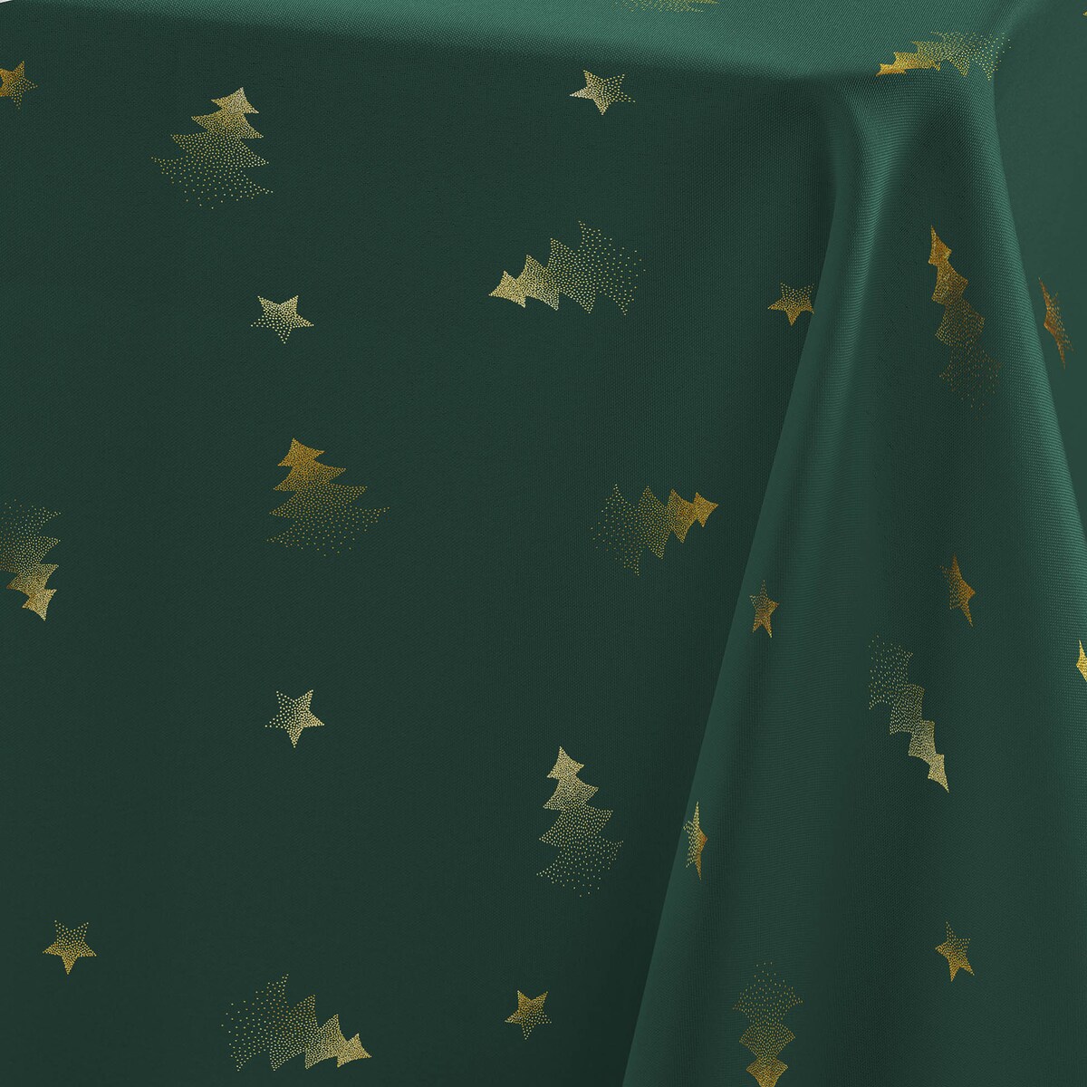 Obrus plamodporny ze złotym wzorem, SAPIN