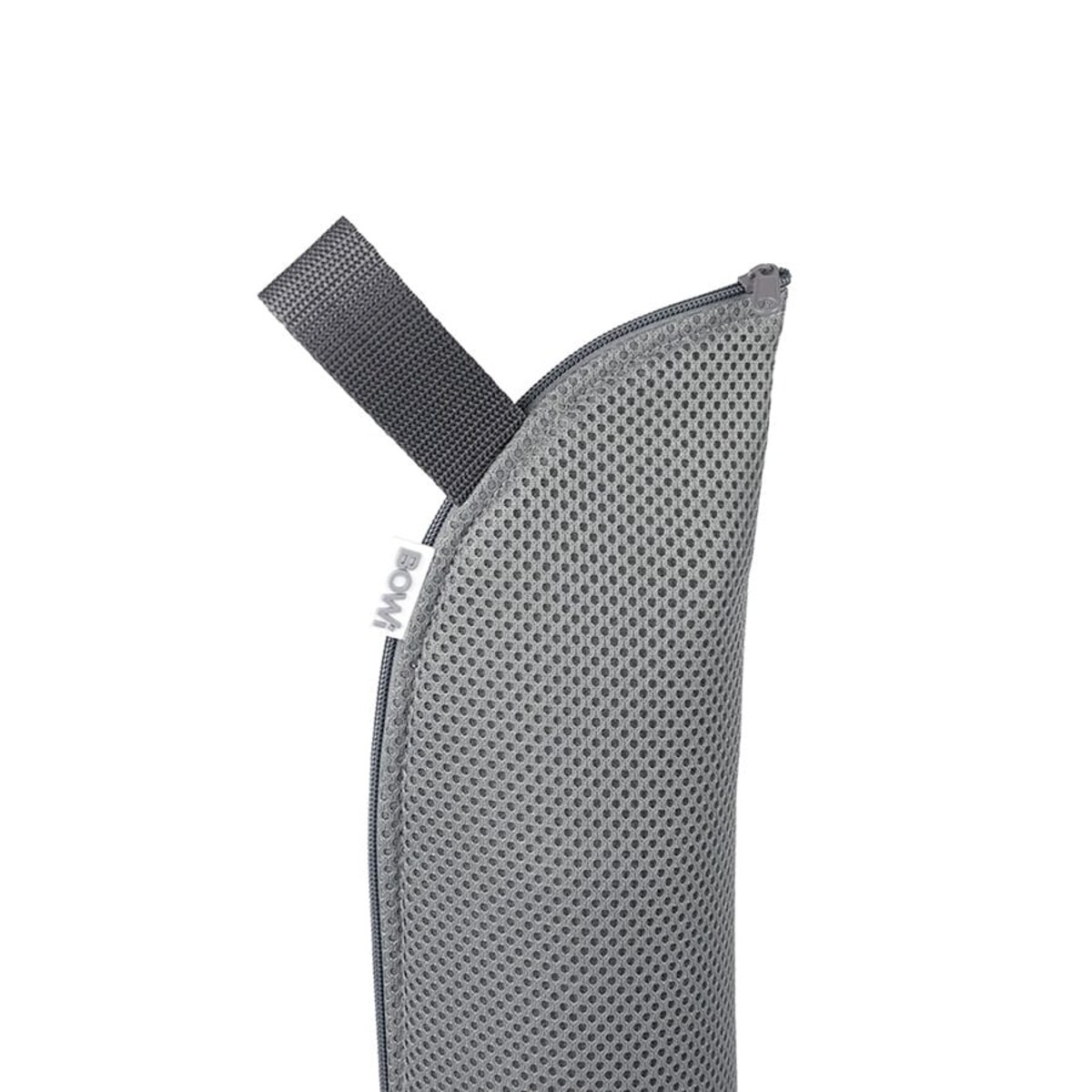 Etui podróżne, opakowanie na butelki z zamkiem szare