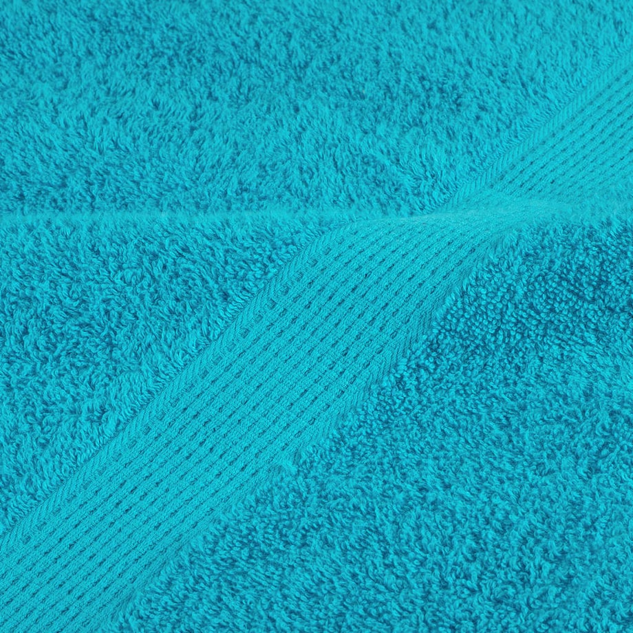vidaXL Ręczniki premium SOLUND 4 szt., turkusowe, 50x100 cm, 600 g/cm²