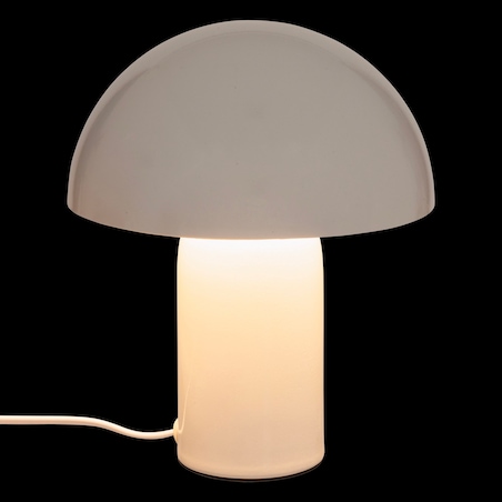 Lampa stołowa grzybek 24,5x20x20 cm FUNGO biały