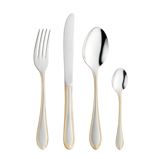 VILLA ITALIA Zestaw sztućców na 6 osób 24 elementy ACAPULCO