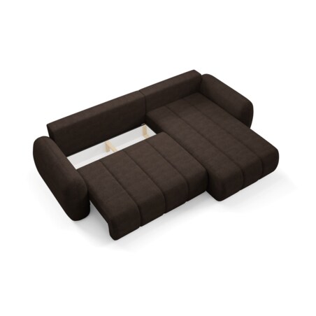 Narożnik CONTII L premium z funkcją spania Kolor: Quelle 25