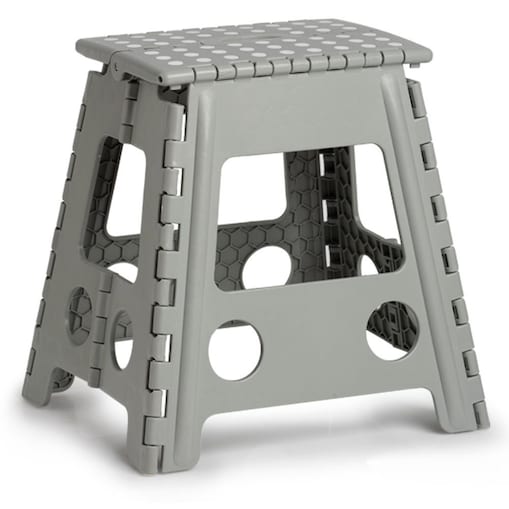 Stołek antypoślizgowy składany, 38,5 x 31,5 x 39 cm, ZELLER