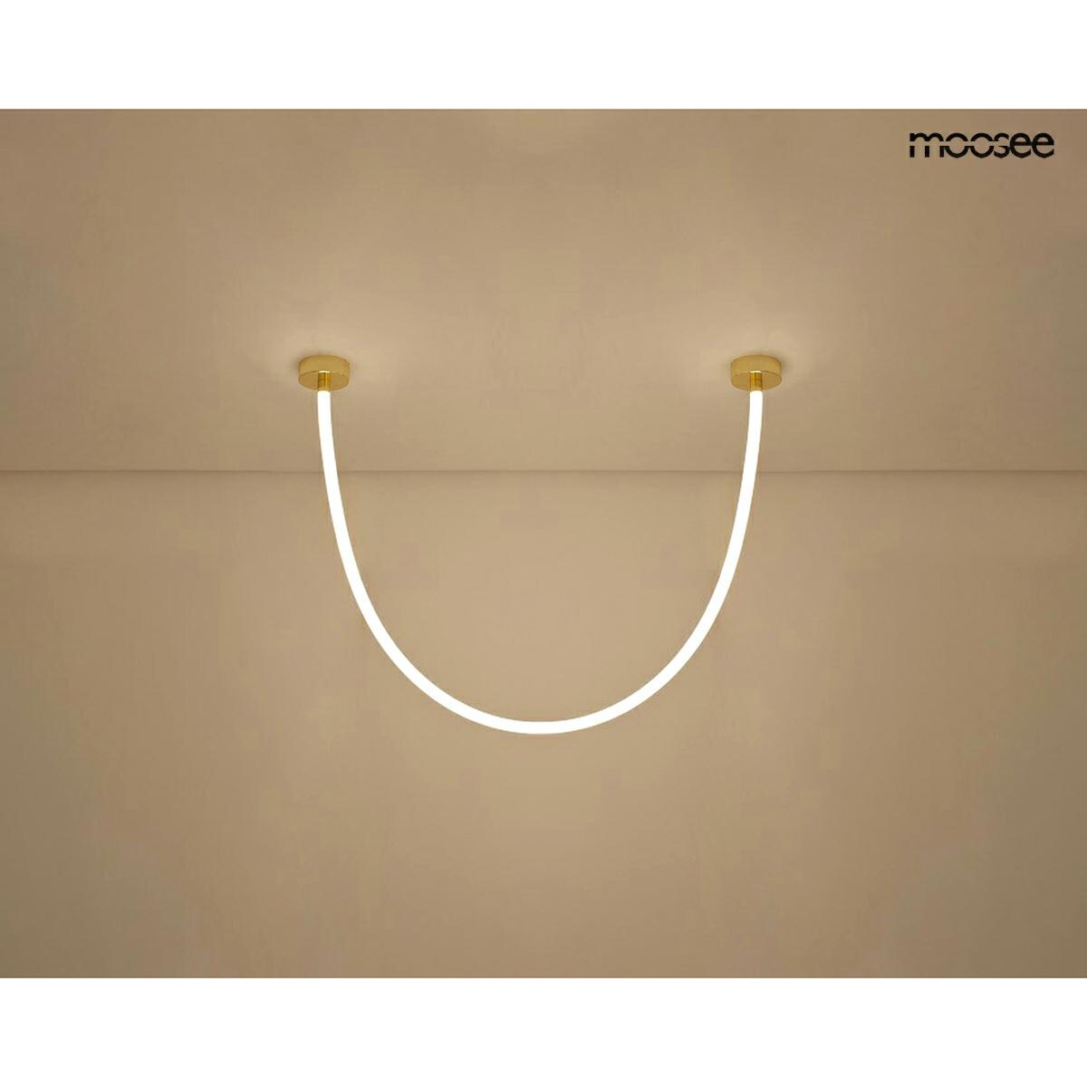 MOOSEE lampa wisząca LASSO 200 Smart złota