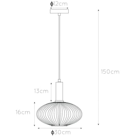LAMPA wisząca MALOTO 45386/30/33 Lucide loftowa OPRAWA szklany zwis zielony mosiądz
