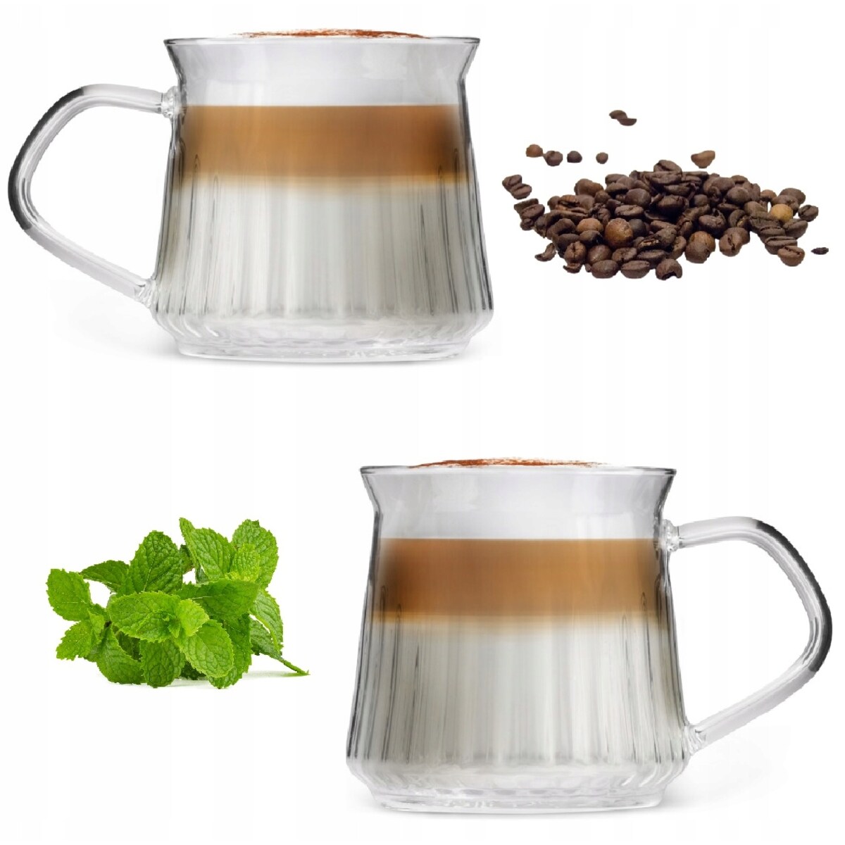 Komplet 2 filiżanek 320 ml Mia 1104