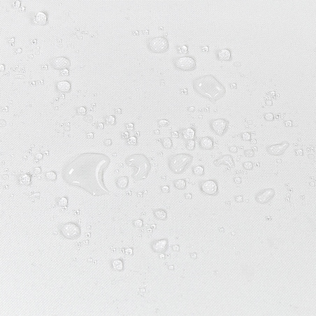 Poduszka na ławkę ogrodową VIVARA 112 x 54 cm Złamana biel