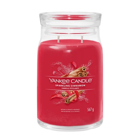 YC SIGNATURE – Świeca duża SPARKLING CINNAMON