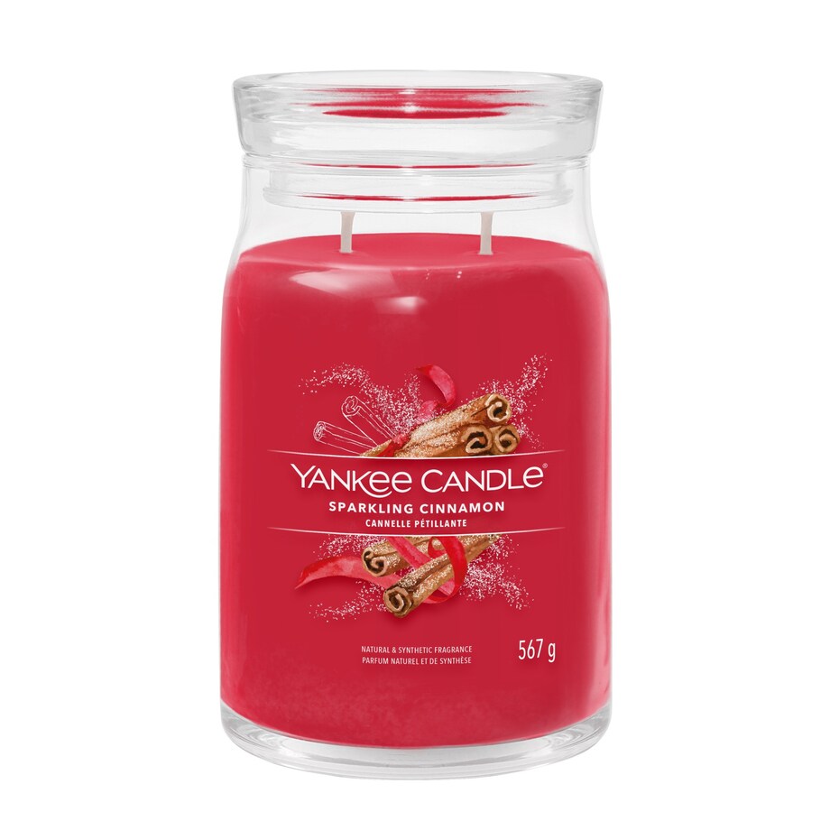 YC SIGNATURE – Świeca duża SPARKLING CINNAMON