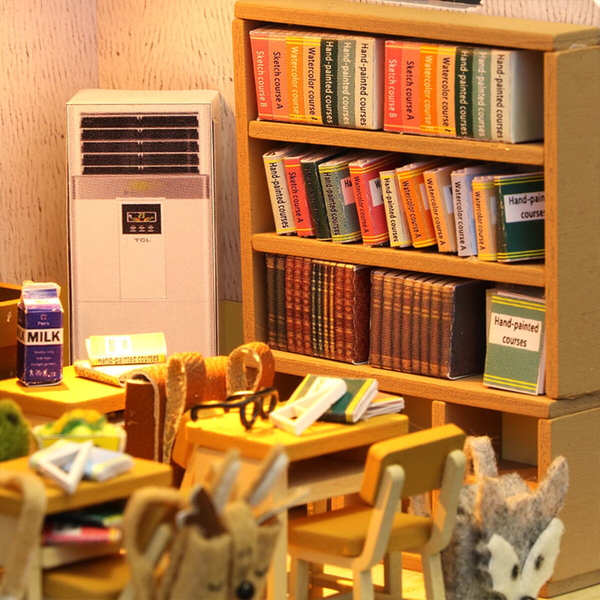 Miniaturowy domek - Wesoła szkoła