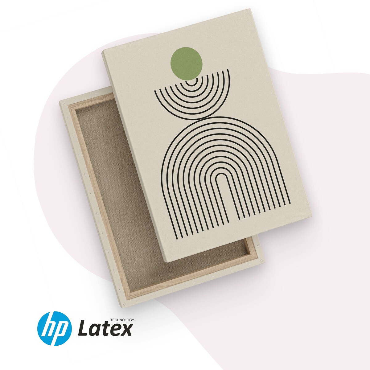 3x Obraz Do Sypialni Set Abstrakcja Styl Boho Minimalizm Do Salonu 30x40cm