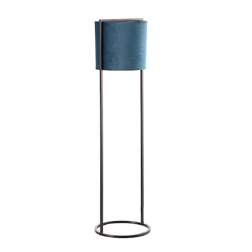 Lampa podłogowa Santos Blue, 35 x 130 cm