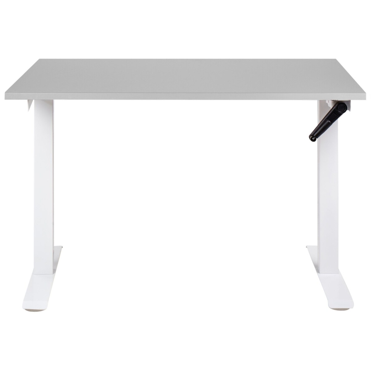 Biurko regulowane Manualny 120 x 72 cm Jasnoszary DESTINES Różne rozmiary