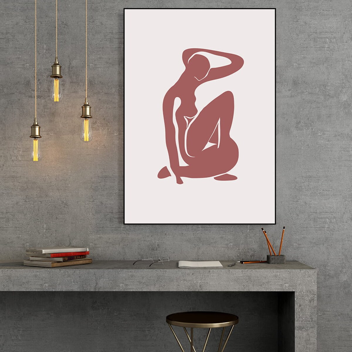 plakat woman shape no 3 21x30 cm