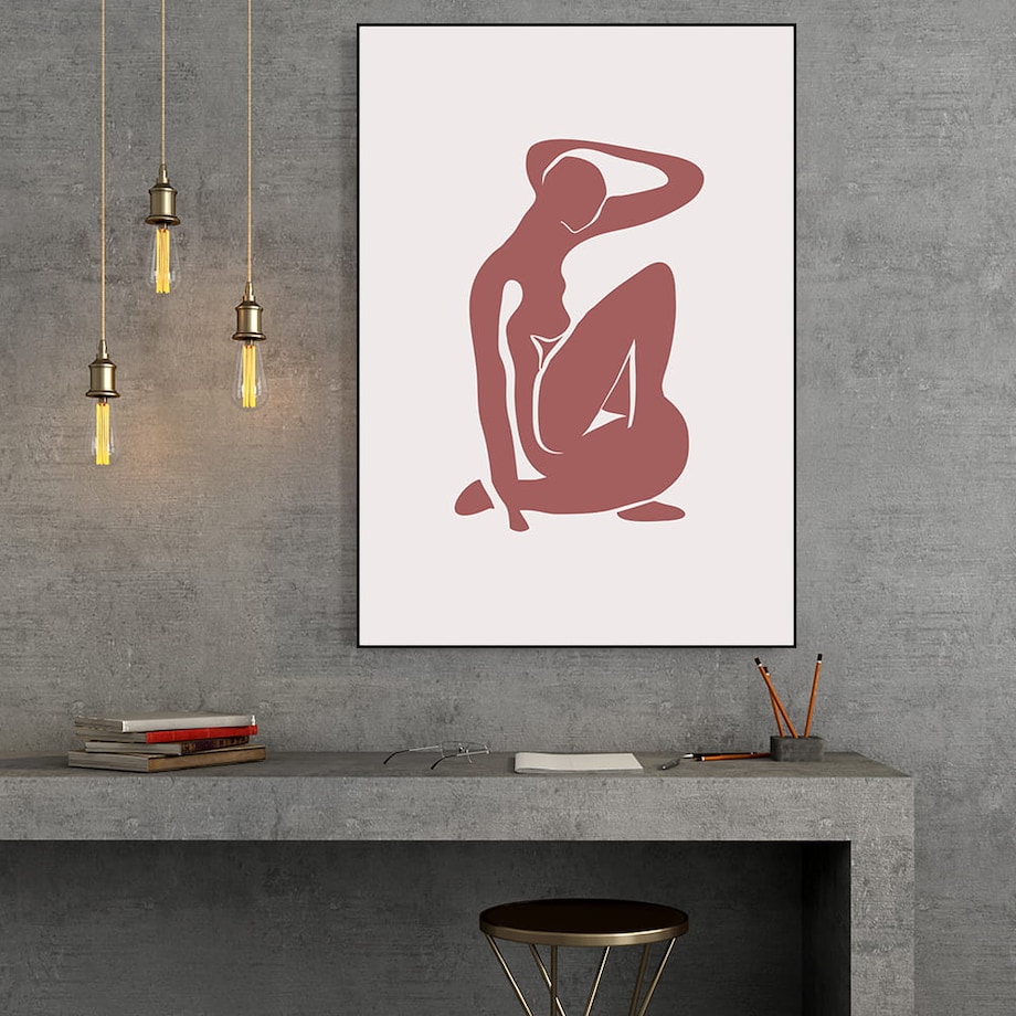 plakat woman shape no 3 21x30 cm