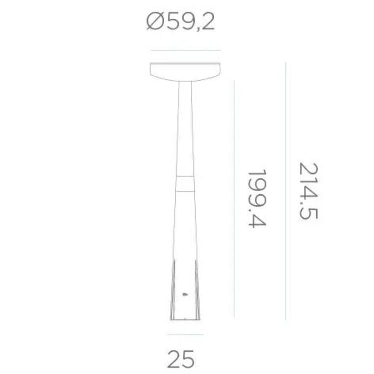 Stojąca latarnia ogrodowa Paquita LUMPQTFARSLNW King Home IP65 biała szara