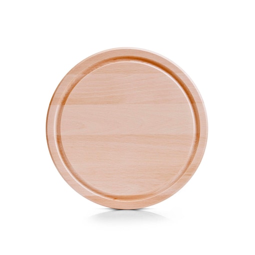 Okrągła deska do krojenia z drewna bukowego, Ø 25 cm