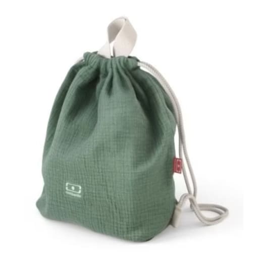 Plecaczek-worek zielony Buddy, 31 x 30 x 13cm, Monbento