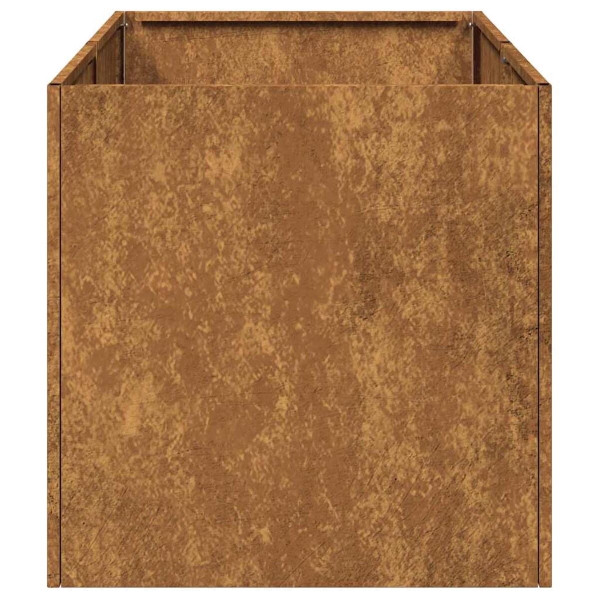 vidaXL Doniczka Rusty 40x80x40 cm Stal nierdzewna