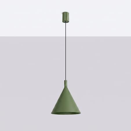 Lampa wisząca NOX 25 zielona oliwka