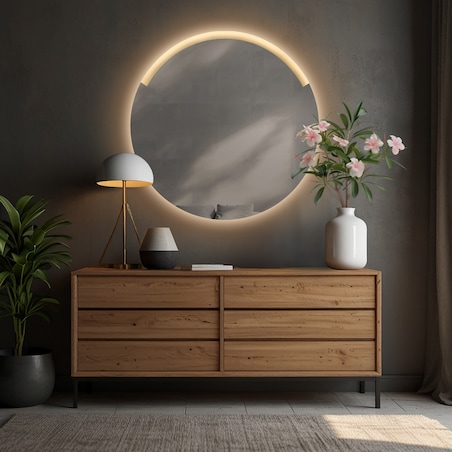 Lustro łazienkowe z podświetleniem ELIF LED II