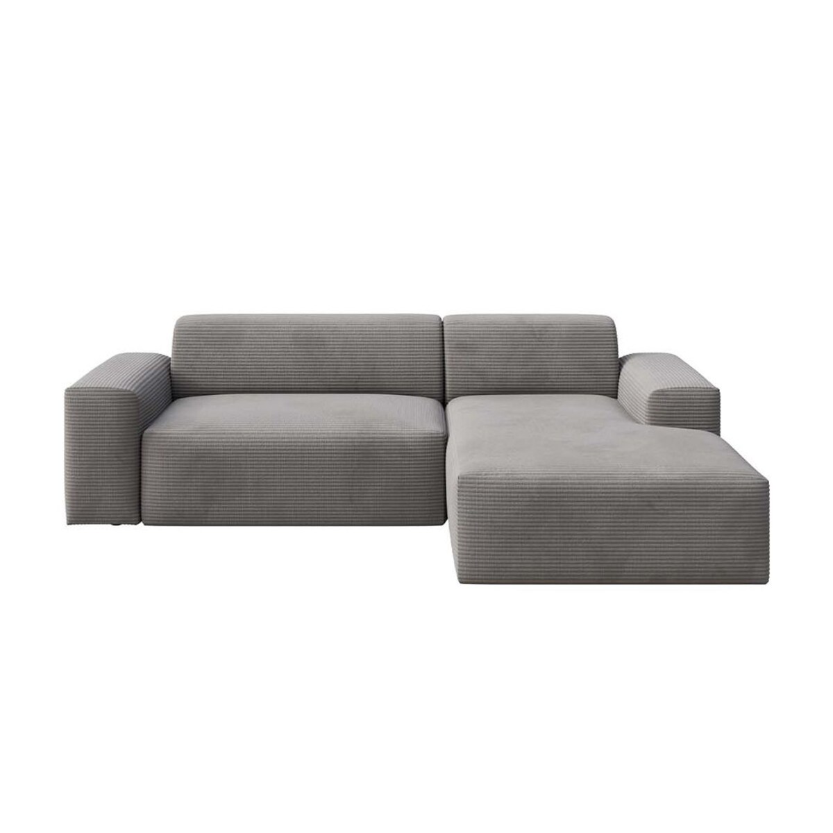 Villet Sofa narożna prawa szara