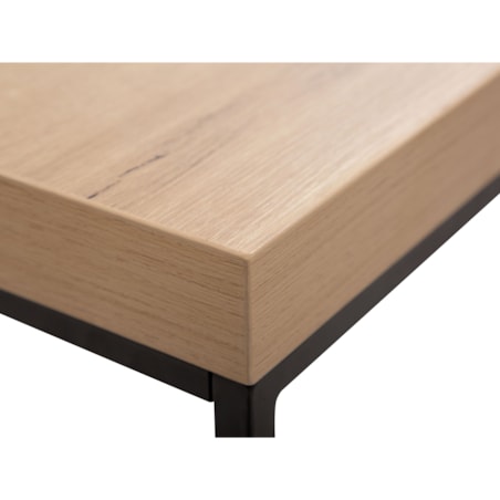 Stolik kawowy MDF Jasne drewno DELANO