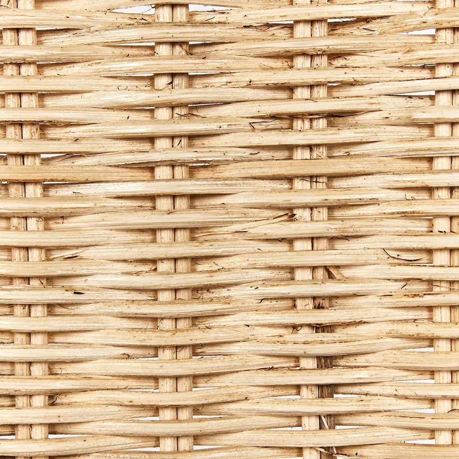Zestaw 2 foteli bujanych LAVINIO Rattan Naturalny