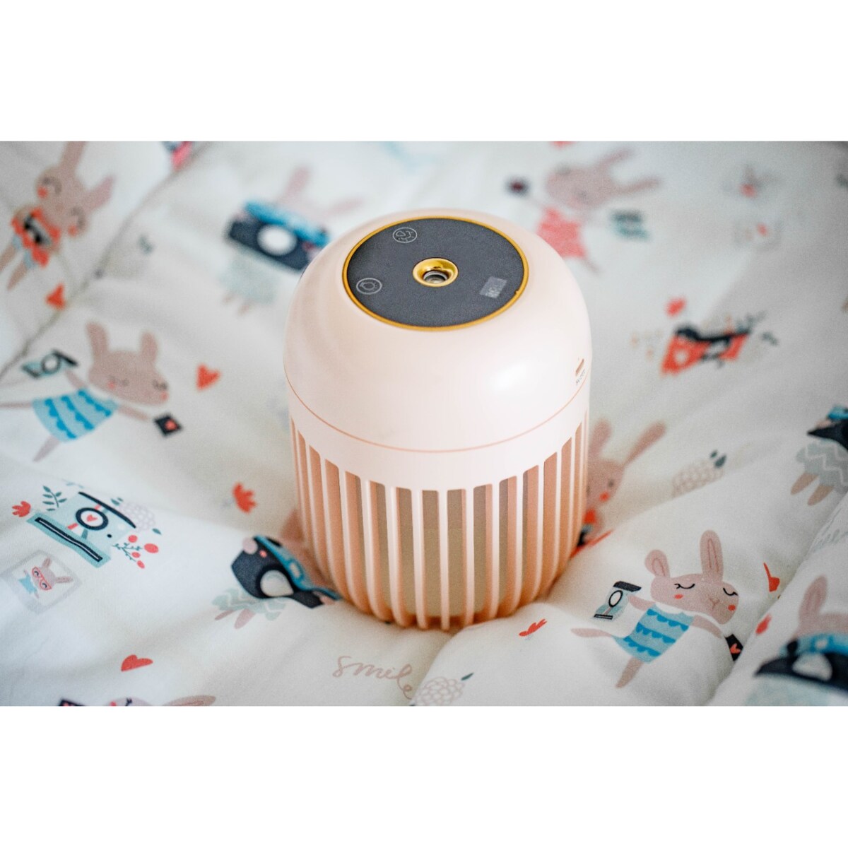 InnoGIO GIOhygro Light Nawilżacz Powietrza różowy z podświetleniem LED