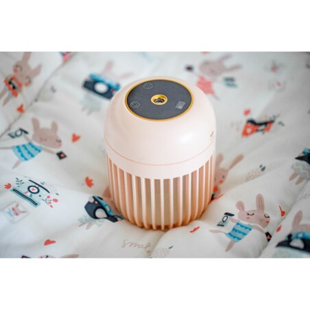 InnoGIO GIOhygro Light Nawilżacz Powietrza różowy z podświetleniem LED