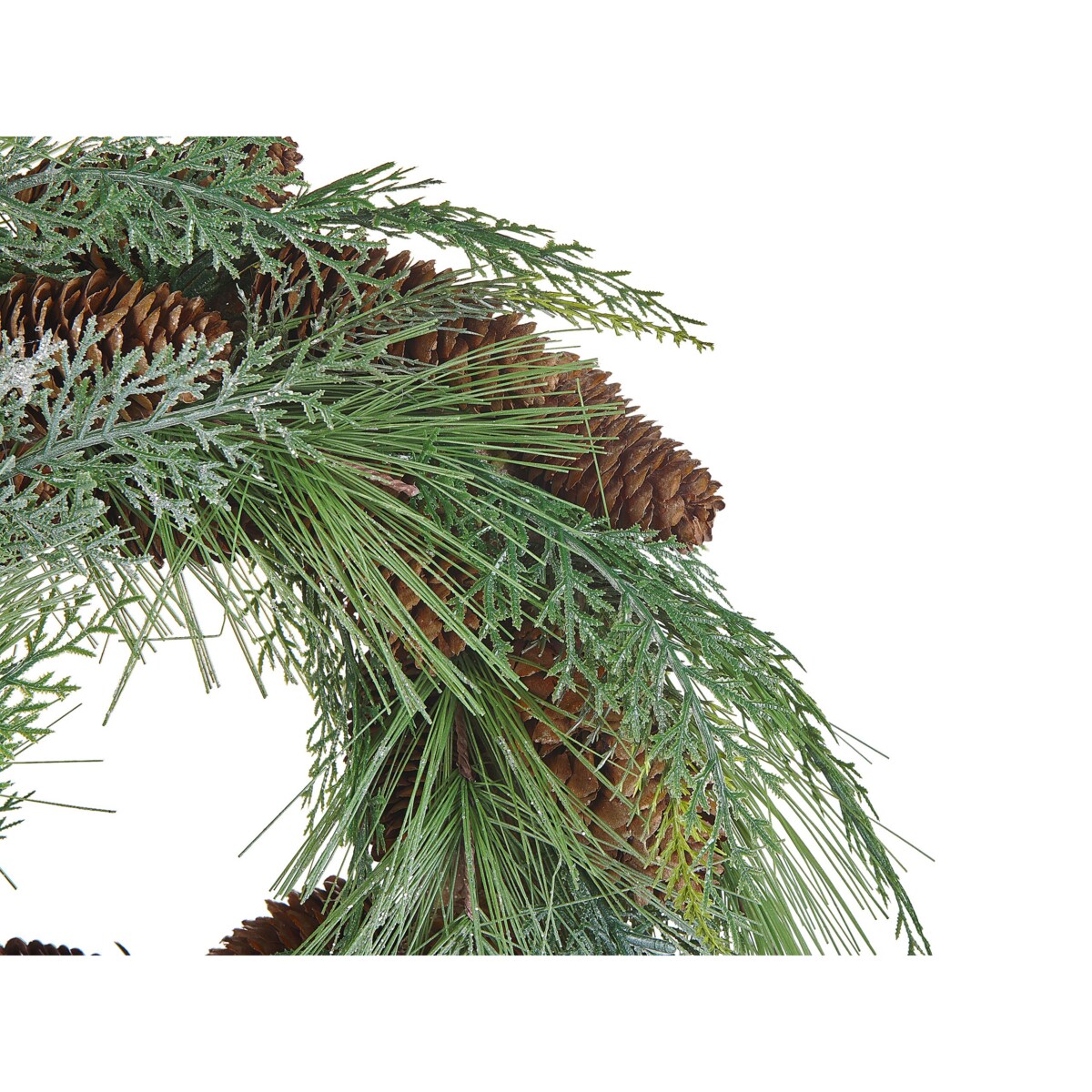 Wianek świąteczny ⌀ 34 cm zielony ASTURIA