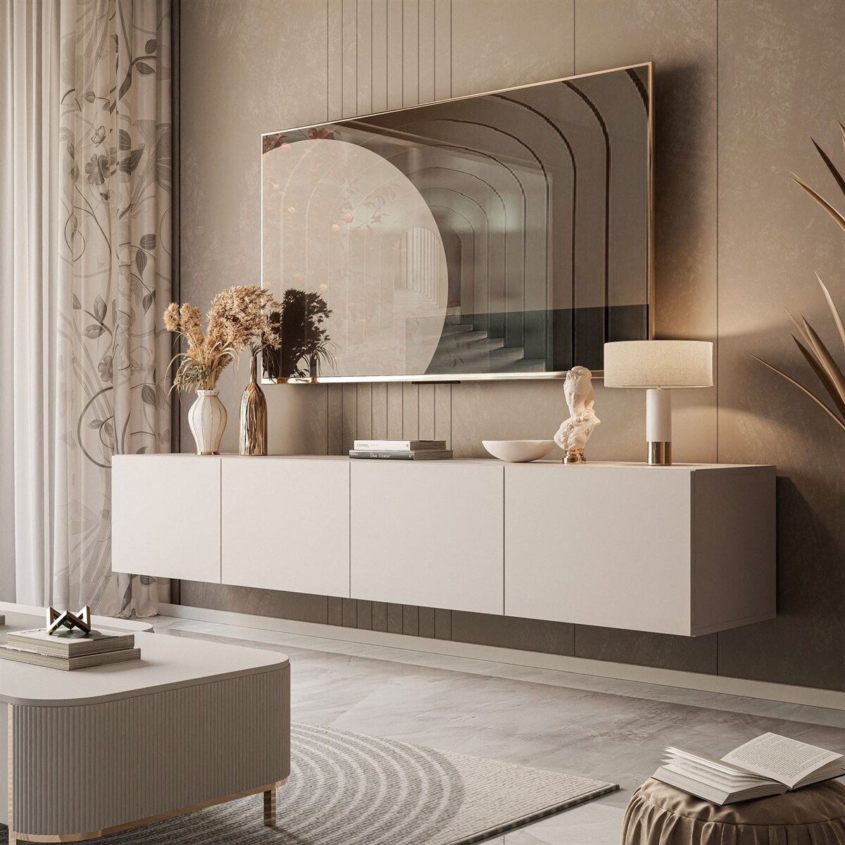 Szafka RTV COLGANTE KASZMIR 200 cm LED