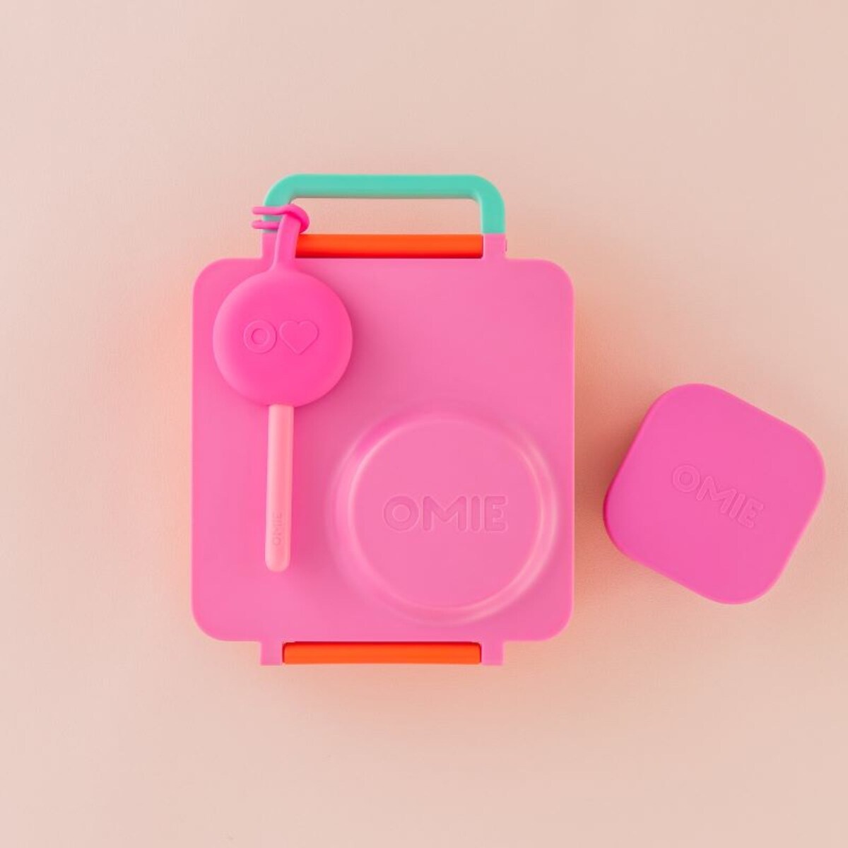 OMIE OMIESNACK pojemnik na przekąski, Pink