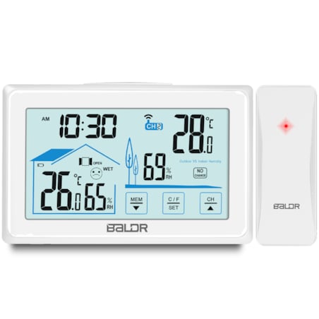 Bezprzewodowa stacja pogodowa pogody higrometr Baldr